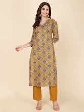 Printed Cotton Kurta Set